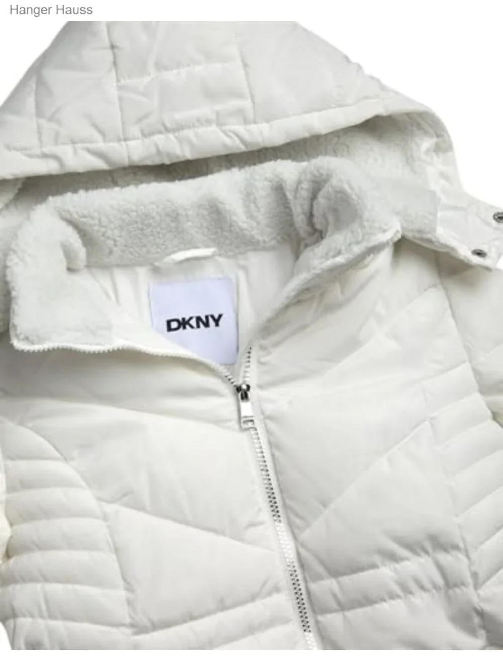 Girls Heavyweight Sherpa Lined Puffer Jacket Winter Coat Hooded Quilted